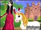 play Princess With Horse