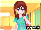 play Cleaning Girl Dress Up