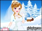 play Lovely Winter Bride Dress Up