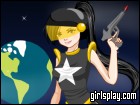 play Space Girl Dress Up