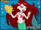play Mermaid Aquarium Coloring