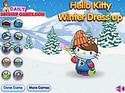play Hello Kitty Winter Dress Up