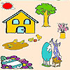 play Happy Holiday Coloring