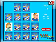 play Family Guy Memory Matching