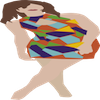 Girl In A Dress Jigsaw