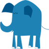 Blue Elephant Jigsaw