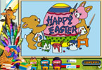 play Easter Egg Online Coloring Page