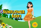 play Sunflower Sofi Dressup