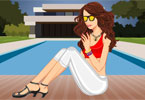 play Girl By The Pool Dressup