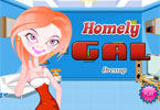 play Homely Gal Dressup