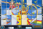 Sort My Tiles Pikachu Rainbow Ride