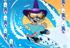 Surfer Cat Dressup