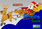 play Santa Online Coloring