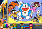 Doraemon Online Coloring Page