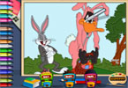 play Daffy Bugs Laugh Online Coloring Page