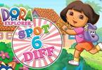 play Spot 6 Diff - Dora