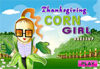 play Thanksgiving Corn Girl Dressup