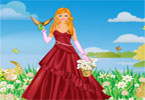 Princess Of Lilies Dress Up