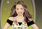 play Josie Maran Celebrity Dressup