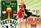 play England Fan Dressup