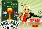 play Spain Fan Dressup