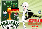 play German Fan Dressup