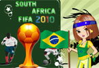 play Brazil Fan Dressup