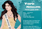 play Yara Naoum - Miss Egypt 2008