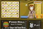 Food Roll - Style Ginger And Smart Dress
