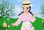 play Little Girl And Her Puppy Dress Up