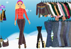 play Barbie Winter