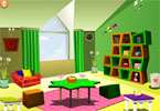 play Green Attic Room Decor