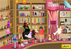 play Doll Hair Salon Decor