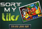 play Sort My Tiles Tom And Jerry Ride