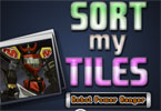 play Sort My Tiles Robot Power Rangers