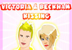 play Victoria Beckham Kissing