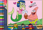 play Patrick Big Romance Online Coloring Page