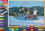 play Popeye Online Coloring Page