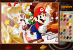 play Mario Online Coloring Page