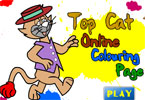 play Top Cat Online Coloring Page