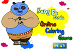 play Kung Fu Panda Online Coloring
