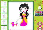 play Royal Fashion Coloring