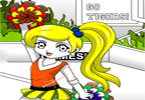 play Pom Pom Cheeleader Coloring