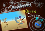 play Road Runneronline Coloring Page
