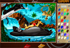 play Baloo And Mowgli Online Coloring Page