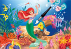 play Little Mermaid Online Coloring Page
