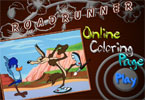 play Road Runner Online Coloring Page 1