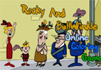 play Rocky And Bullwinkle Online Coloring
