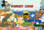 play Disney Kids Online Coloring