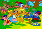 play Gummi Bears Online Coloring